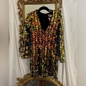 Stunning Sequins Mini Party Dress 💫